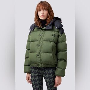 Perfect Moment Green and Black Puffer L